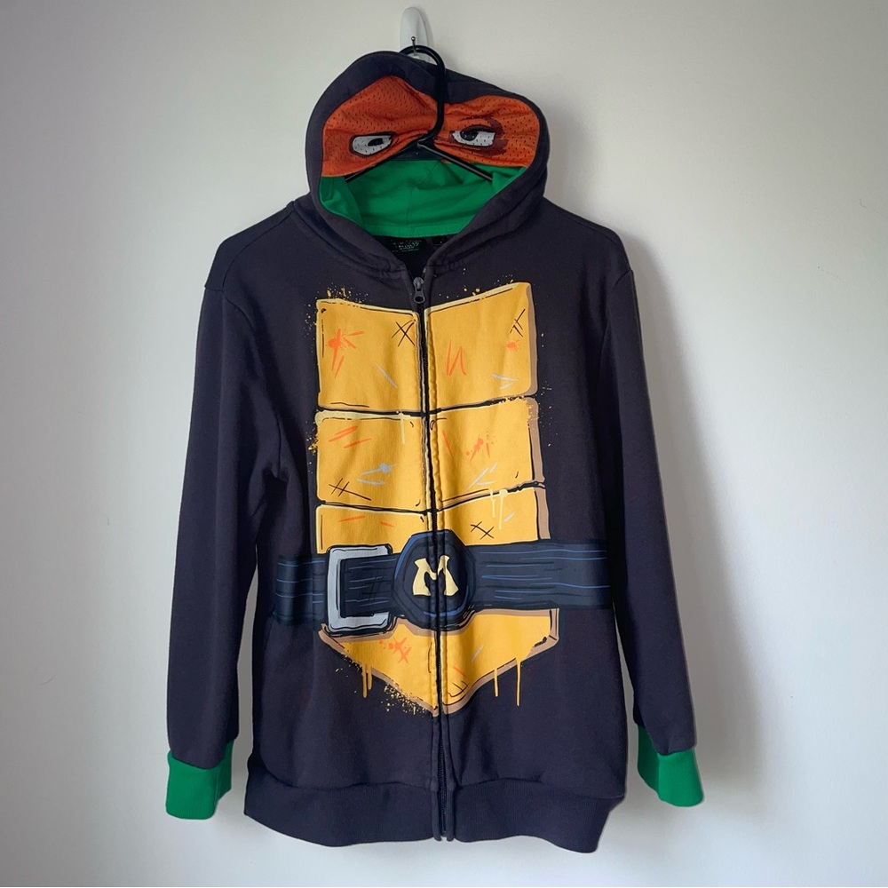 Ninja Turtles TMNT Zip-Up Hooded Jacket